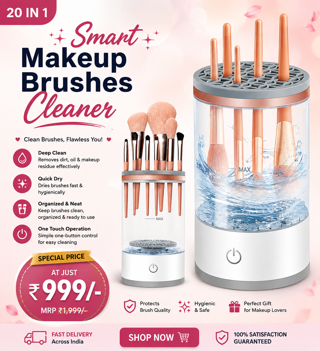 Electric Makeup Brush Cleaner